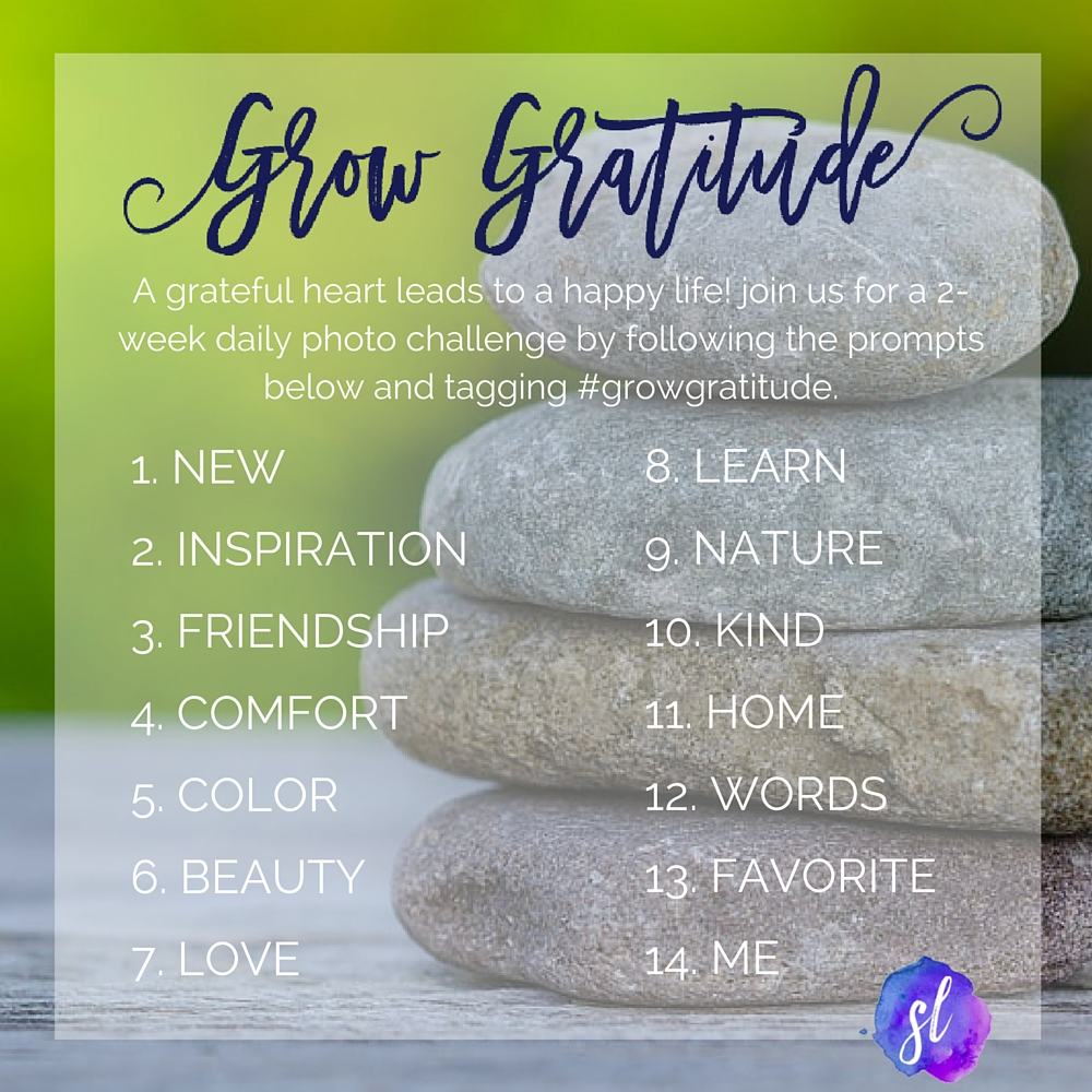 #GrowGratitude