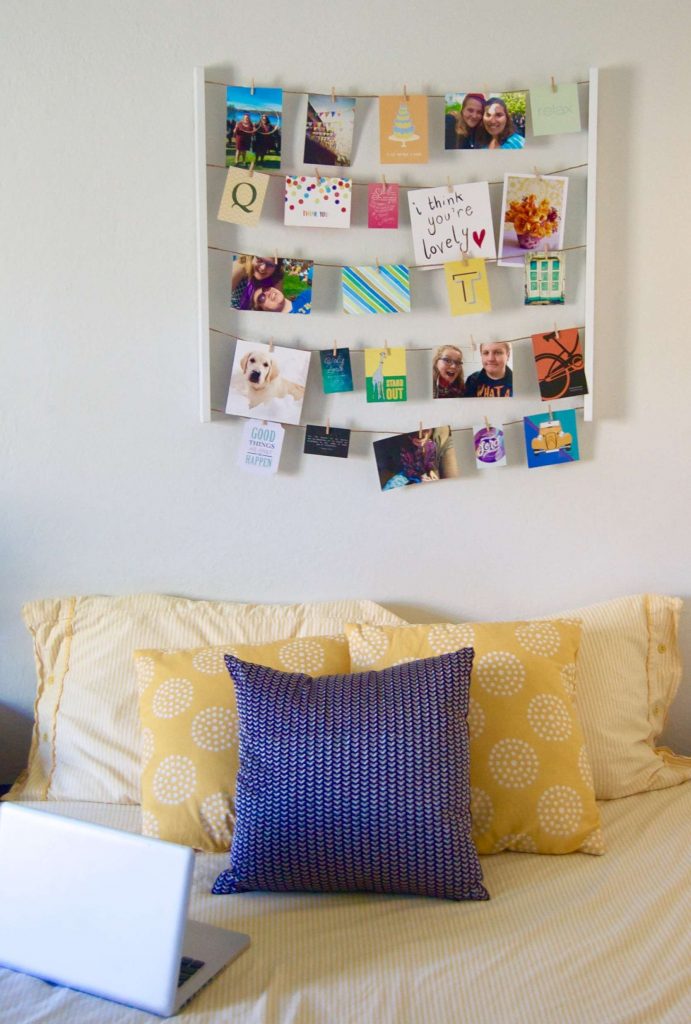 My dorm style is colorful, feminine, and fun! Check out my favorite picks from Bed Bath and Beyond's college dorm selection, and read on about how I'm decorating my dorm! | Sara Laughed #ad #BedBathAndBeyond