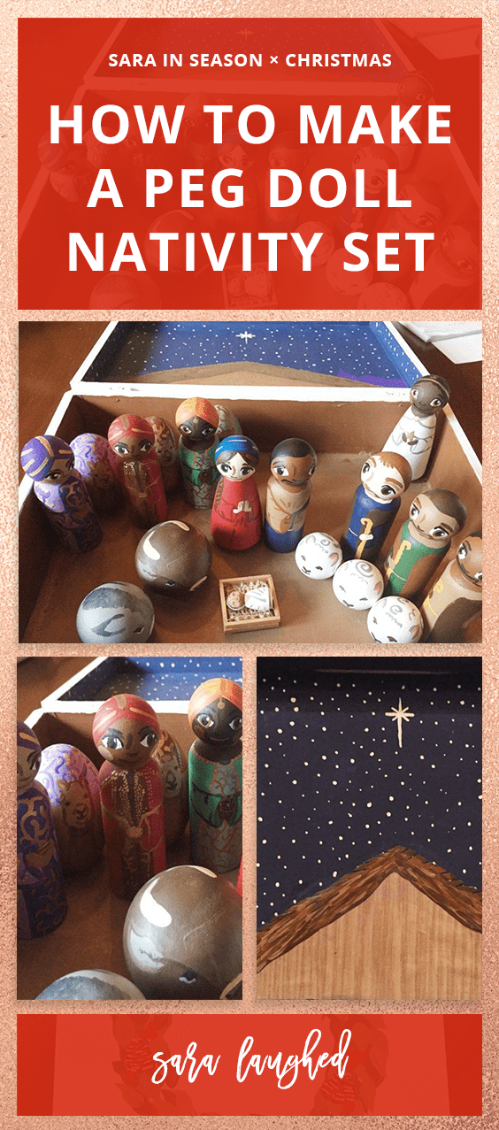 Check out this beautiful peg doll set... Love the faces and the details on the animals! Click to read and pin to save for later!