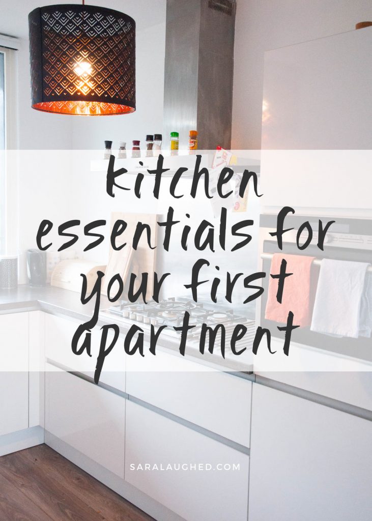 First Kitchen Essentials For Your New Apartment Sara Laughed