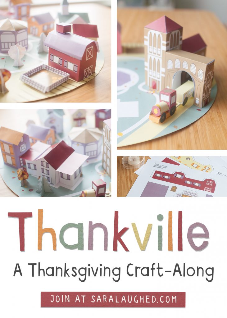Join Thankville, a Thanksgiving craft-along for the whole family!