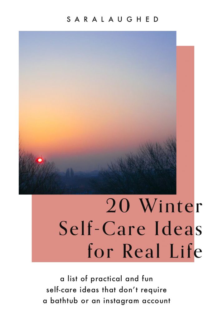 winter self-care ideas