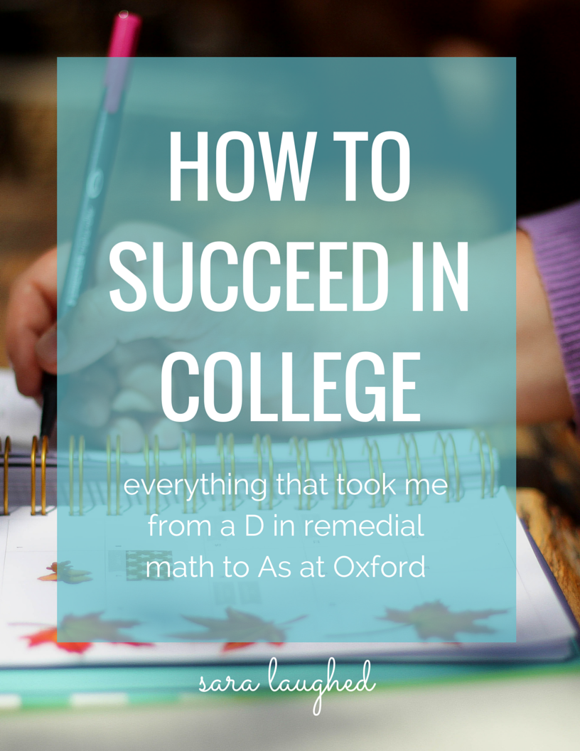 Book Cover: How to Succeed in College
