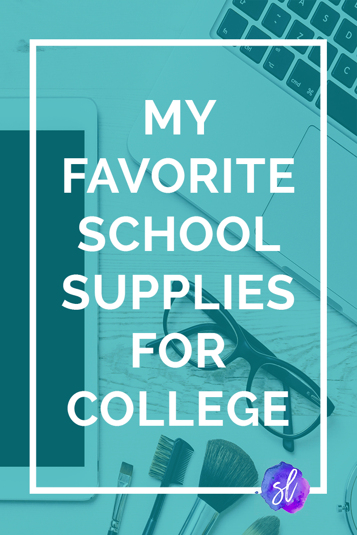 A few of my favorite college study supplies - College Study Smarts