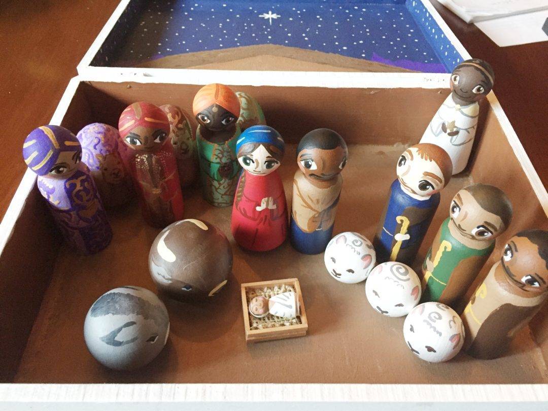 Nesting best sale peg dolls