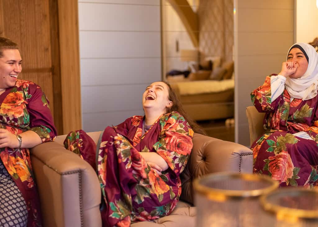 My friends and bridesmaids