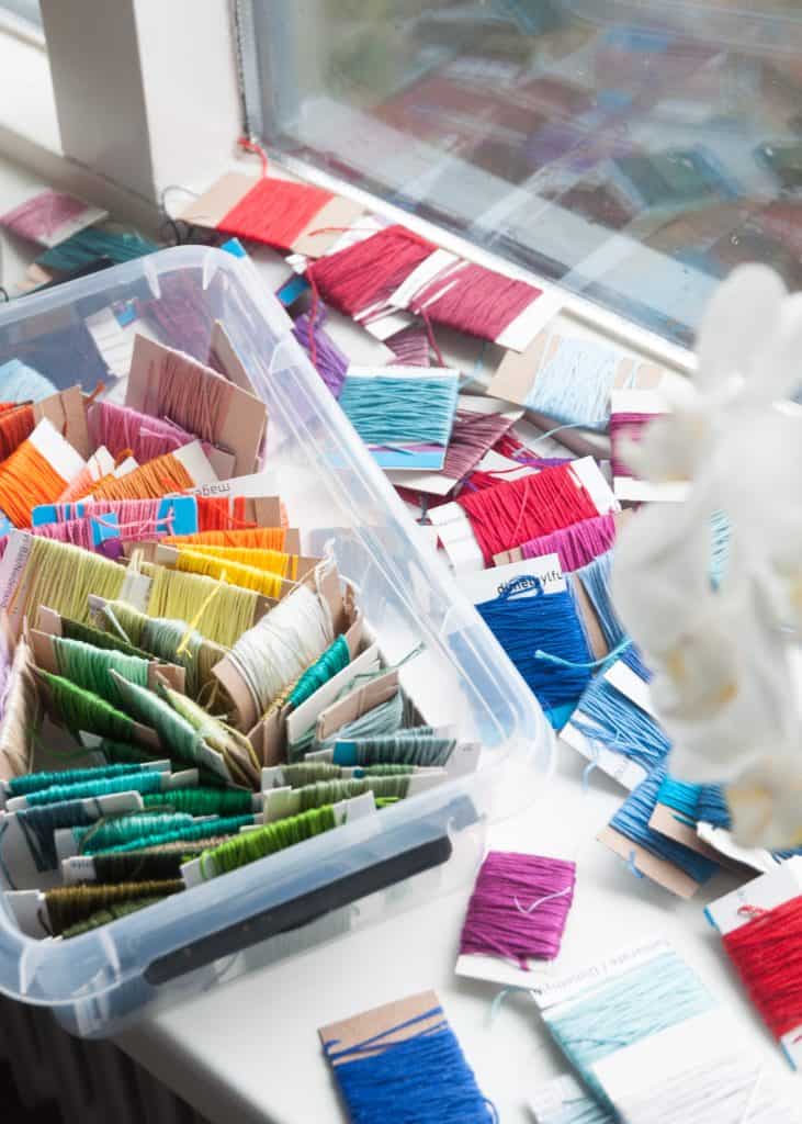 Thread bin